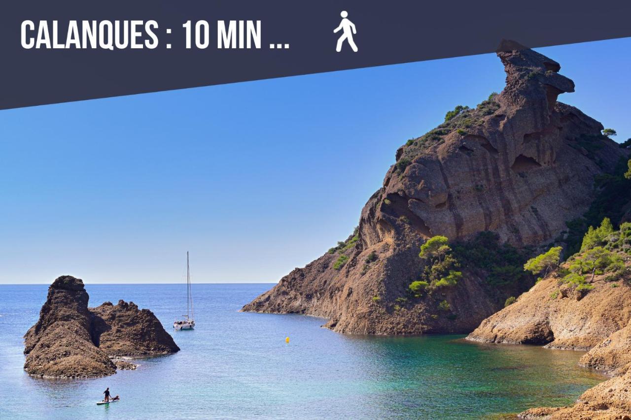 Sunny Duplex 4Pers 50M2 A 2Mn A Pieds Du Vieux Port Apartment La Ciotat Luaran gambar